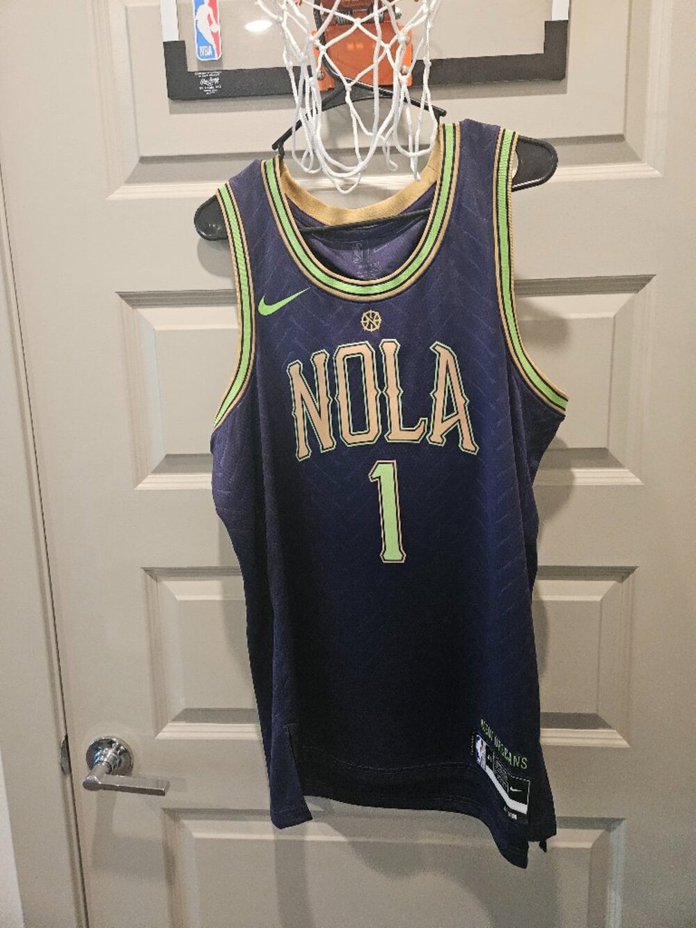 Nike New Orleans Pelicans Jersey Zion Williamson